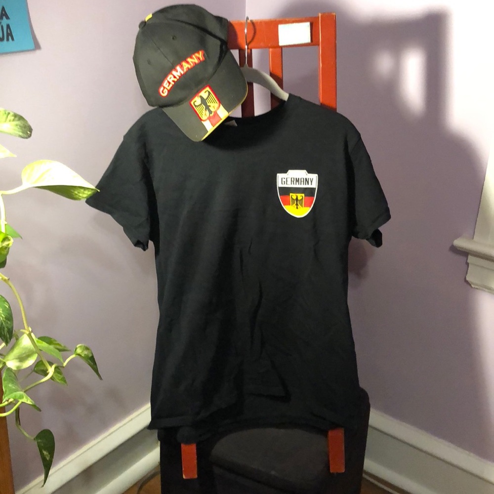 🇩🇪 Germany hat and tee combo